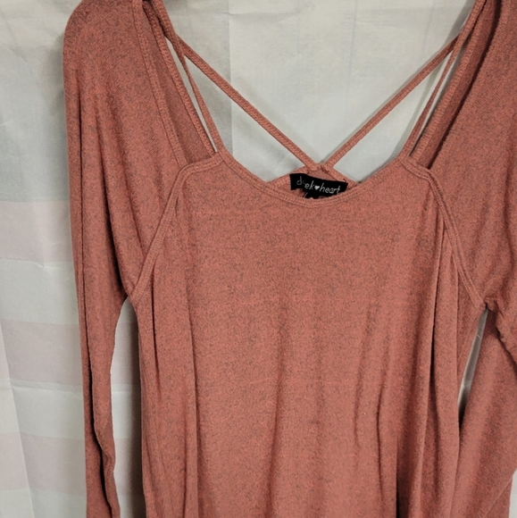 Derek heart Large Strappy Sweater - Picture 6 of 7